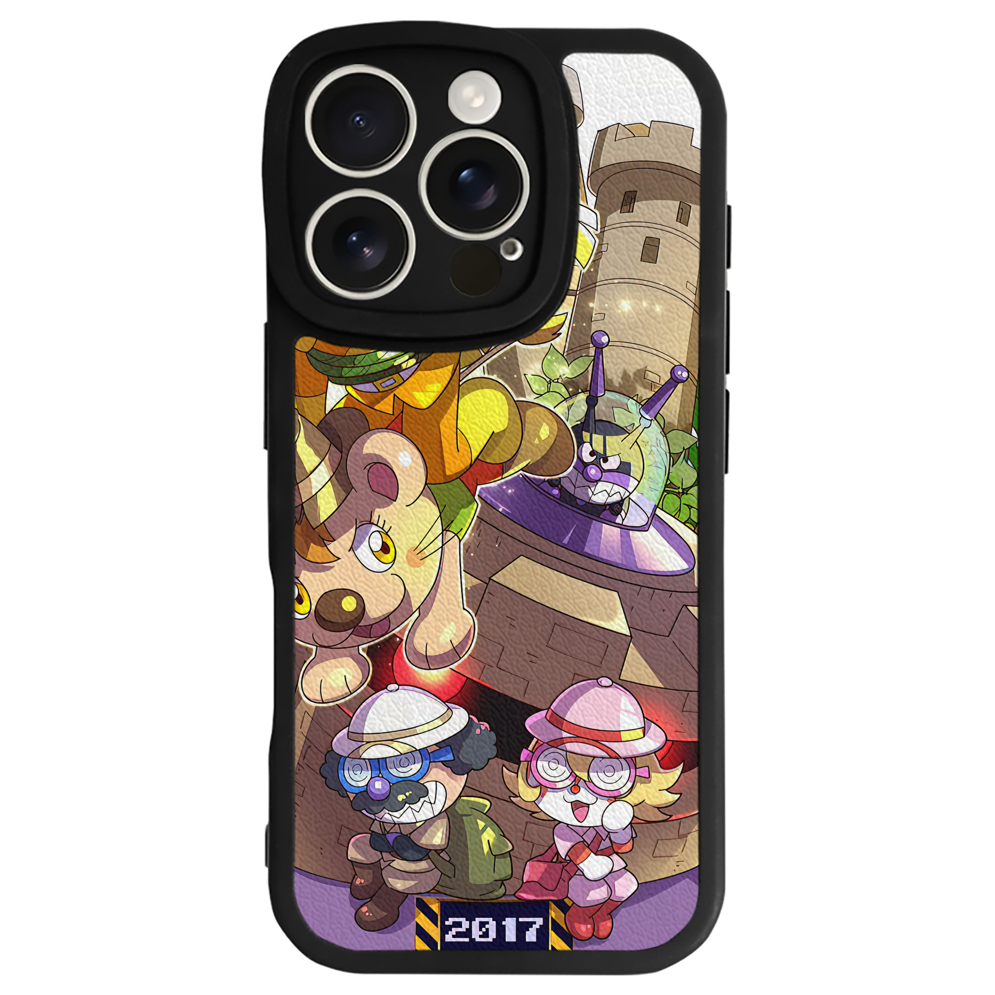 （画像用） アンパンマン Anpanman 【iPhone 16シリーズ対応】シリコンスマホケース（レザー調） 材質：シリコン